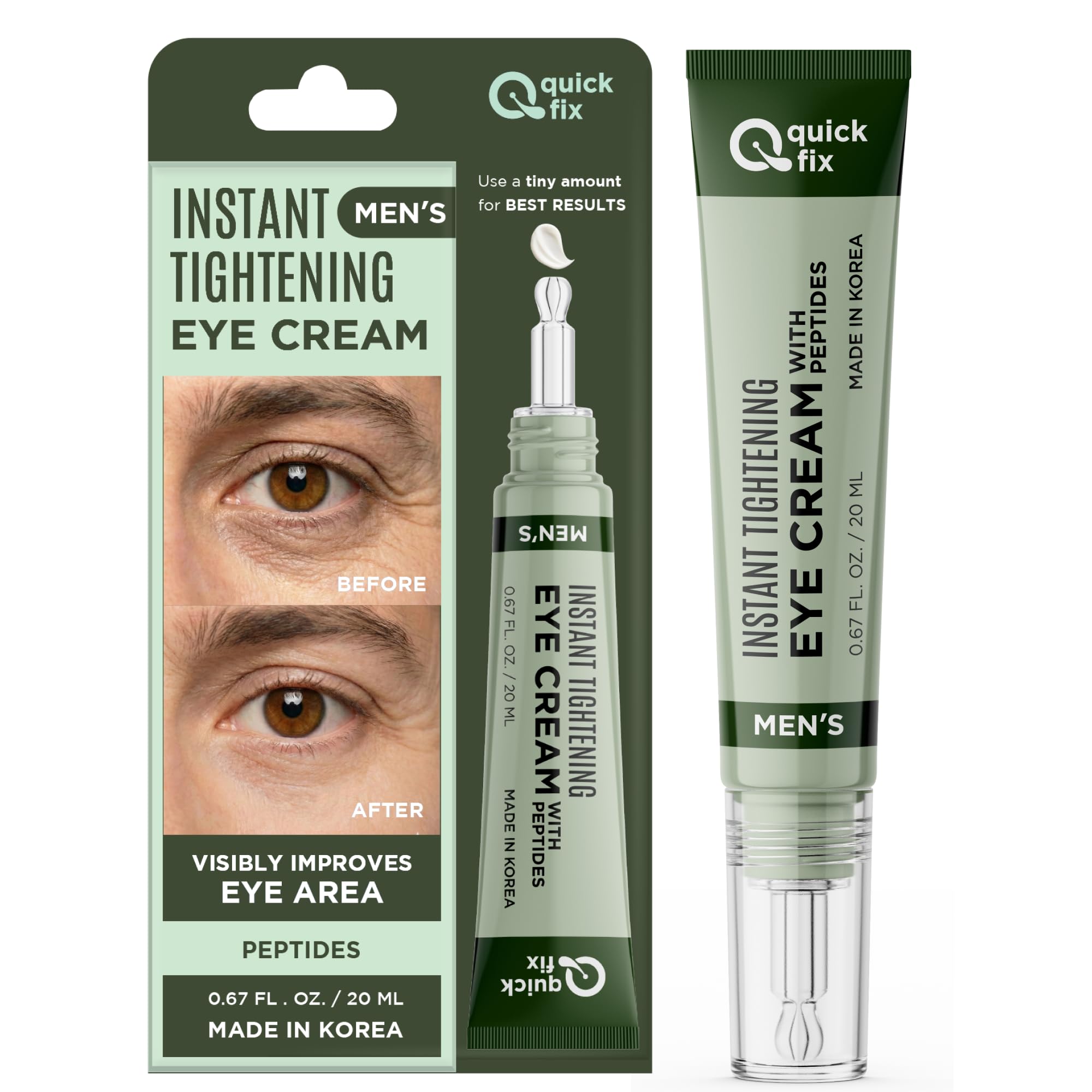 Peptides Hydrating & Firming Eye Cream, Dermatologist Tested For Dry Skin