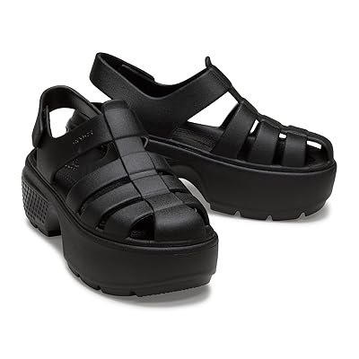 Crocs Stomp Fisherman Sandal Sandals Black