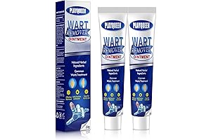 Extra Strength Wart Remover Cream 2Pcs, Fast Acting Wart Removal Ointment with...