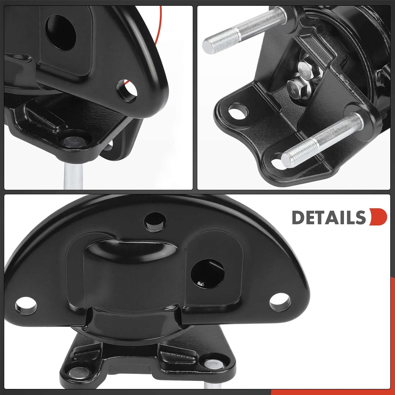 A-Premium Left Transmission Mount Compatible with Hyundai Veracruz 2007-2012, 3.8L, Automatic Transmission