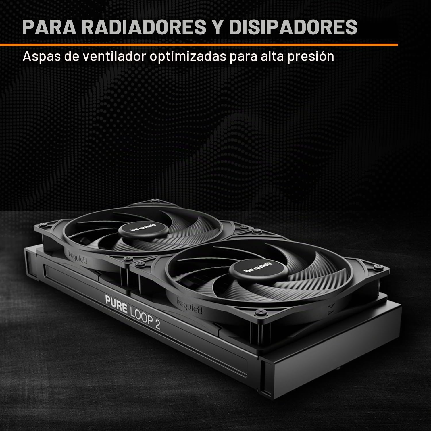 be quiet! Pure Wings 3 ventilador PWM High-Speed de 120 mm, 3 ventiladores incluidos, alta velocidad máxima, baja velocidad mínima, marco del ventilador optimizado, muy silencioso