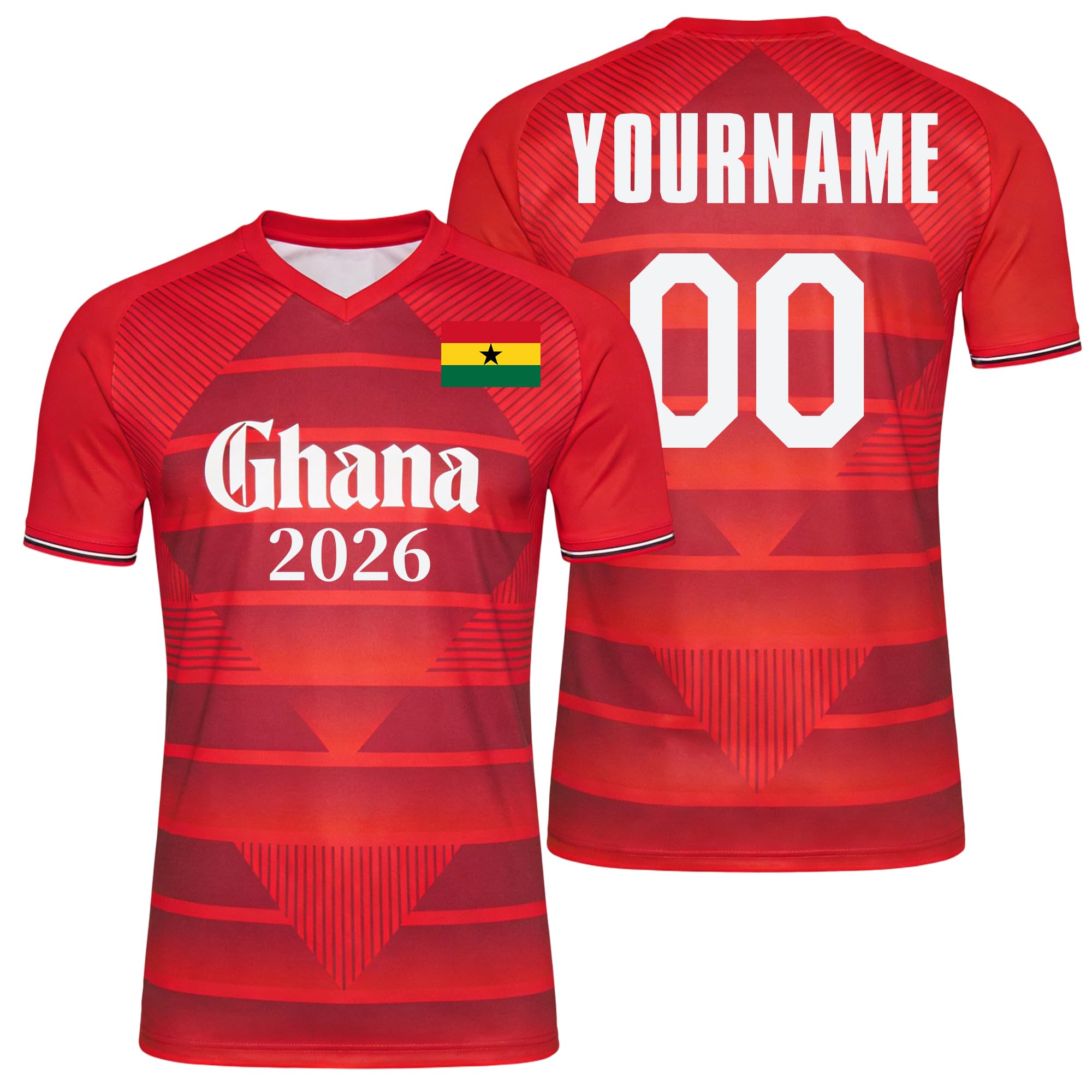 Custom Soccer Jersey for Men Women Kids, Personalized Football T-Shirt with Any Name and Number, Breathable Sport Team Uniform for Training