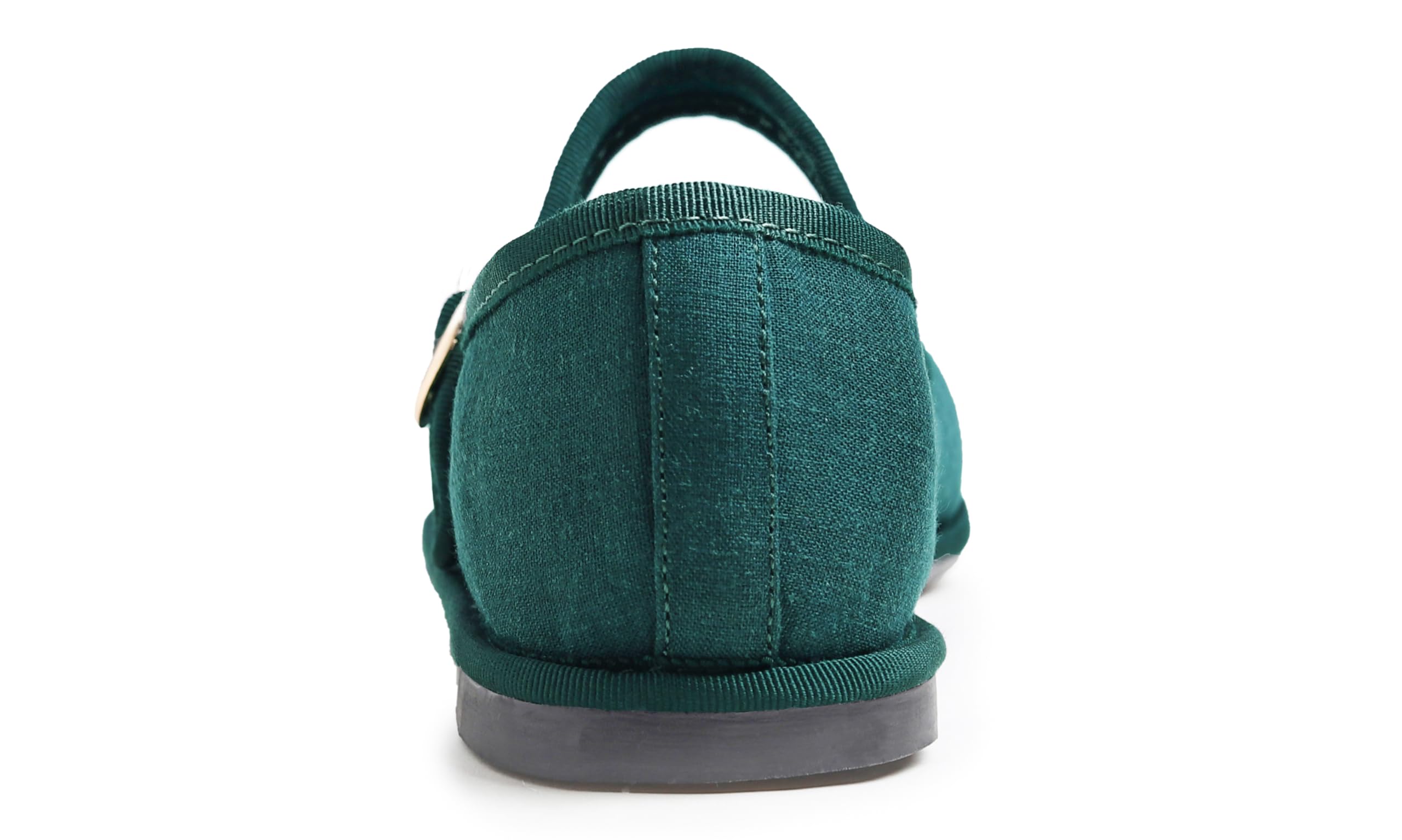 Feversole Mary Jane Halbschuhe,Flach Freizeit Tanzschuhe