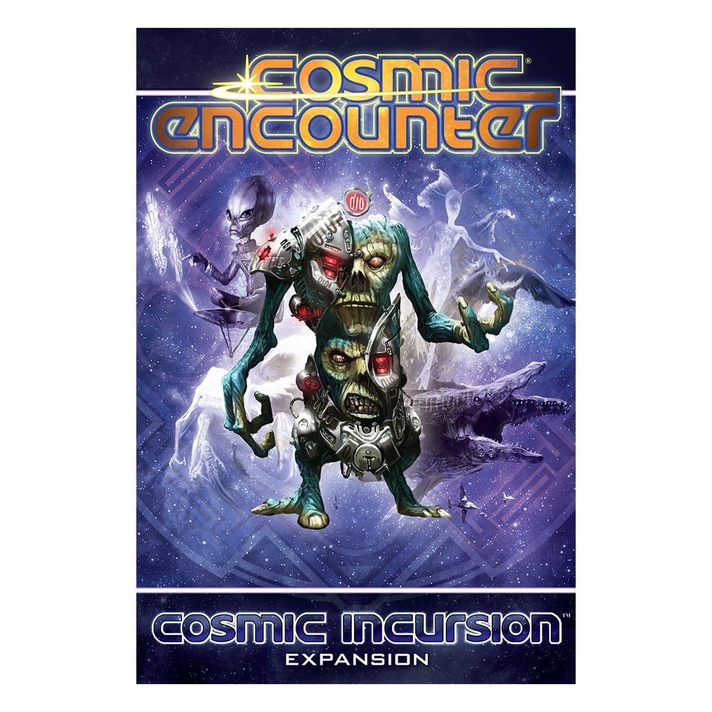 Cosmic Incursion Board Game EXPANSION - Classic Strategy Game of Intergalactic Conquest for Kids and Adults, Ages 14+, 3-6 Players, 1-2 Hour Playtime, Made by Fantasy Flight Games