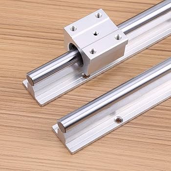 Amazon | 2pcs SBR12-800mm 12MM リニアベアリングレール