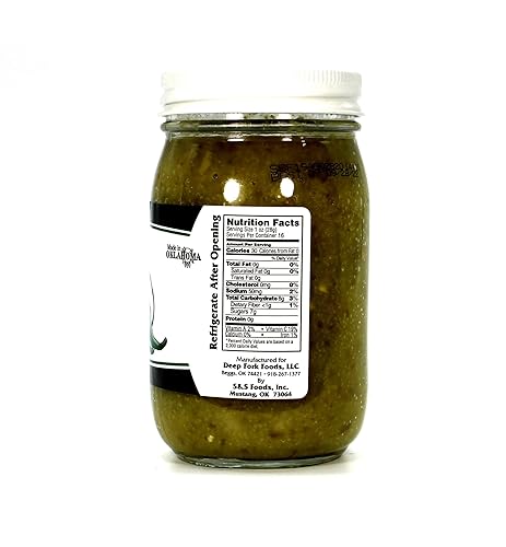 Miniatura 3 de Deep Fork Small Town Spice - Mantequilla de pimienta suave con pimientos verdes y jalapeños, condimento, 16 onzas (16.01 oz)