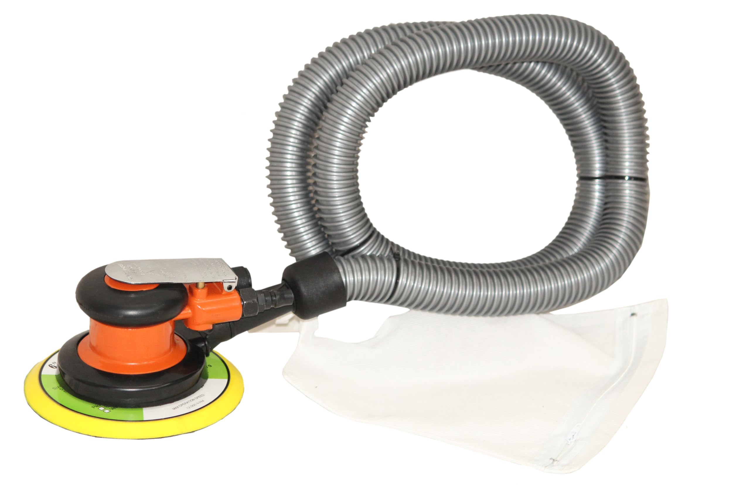 Digital Craft 6" Pneumatic Sander Air Polishing Machine Polisher Tool Orbital Grinding Sanding Random Kit