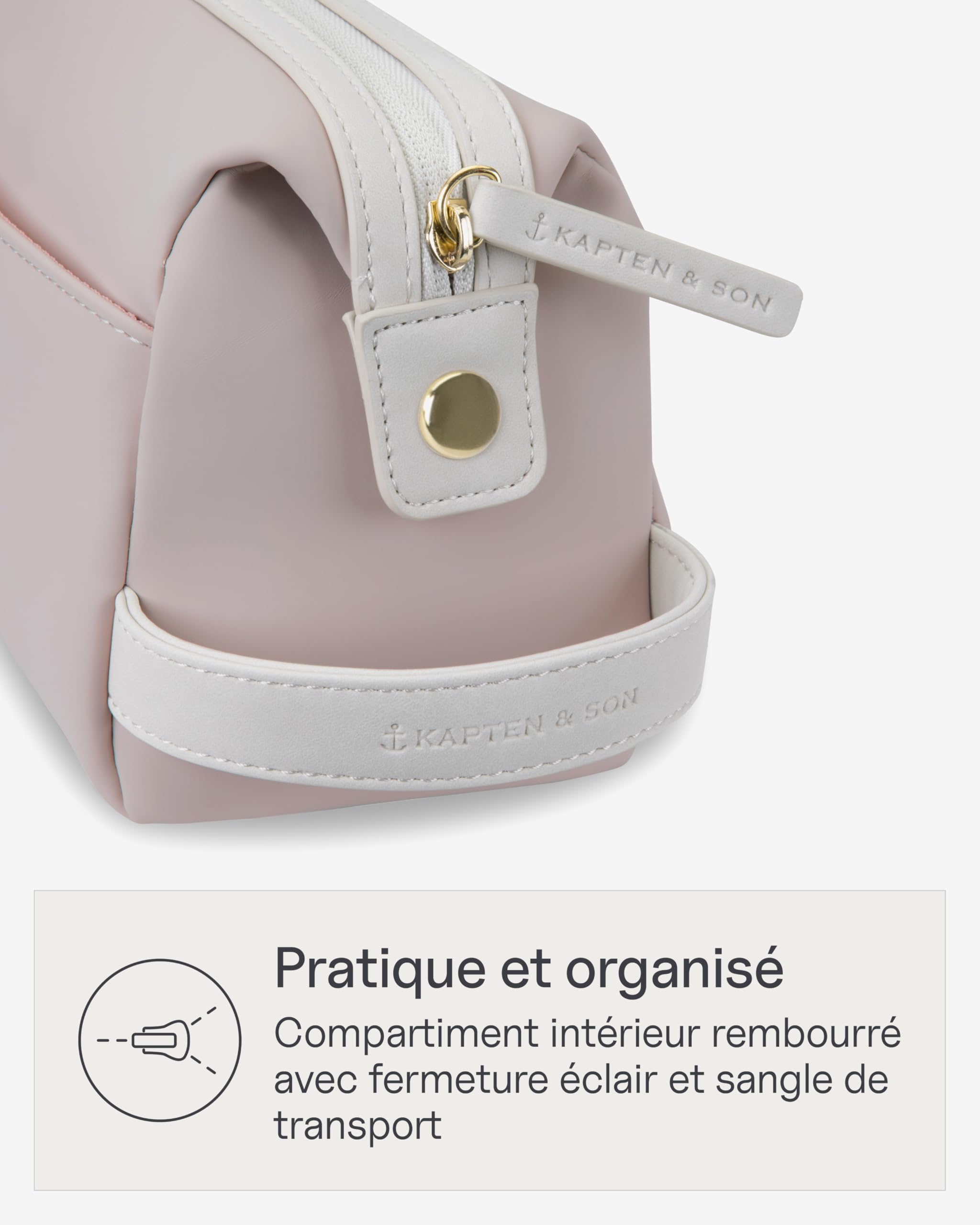 Kapten & Son Windsor Muted Clay Trousse de Toilette 3 L Trousse de Voyage