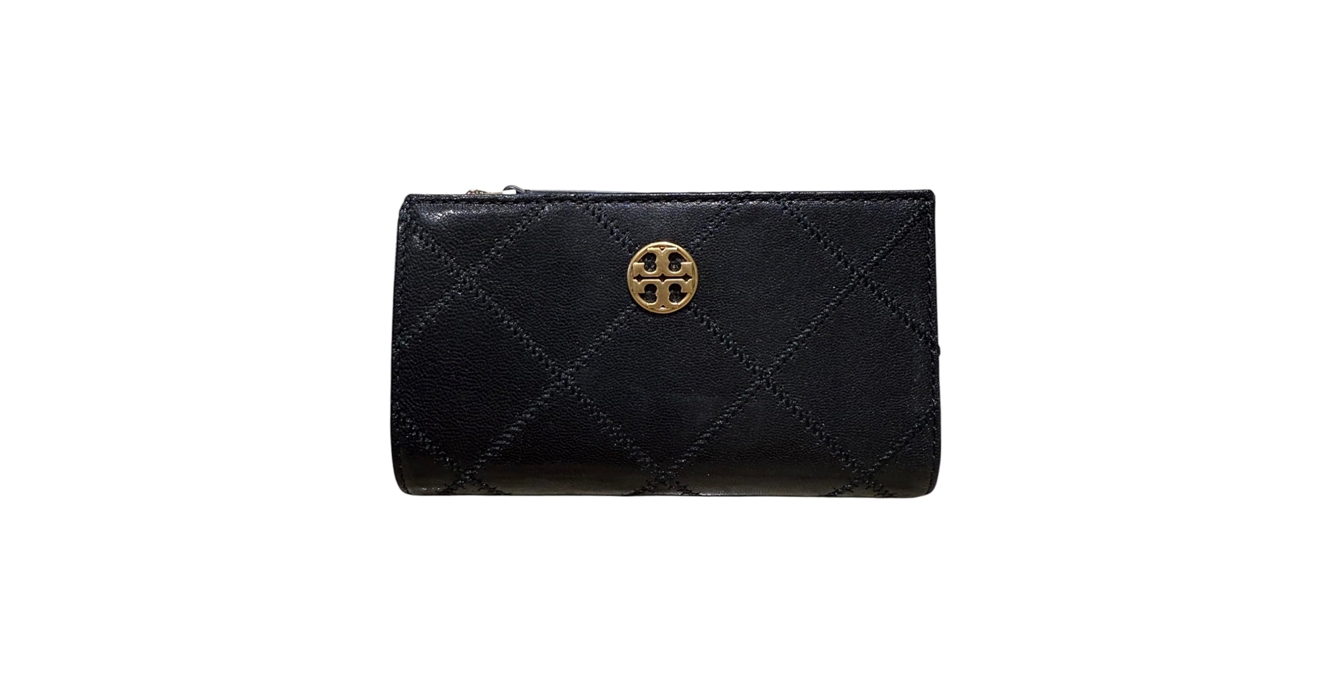 Amazon.com: Tory Burch Women's Willa Medium Wallet (Black Amazon.com: Tory Burch Women's Willa Medium Wallet (Black