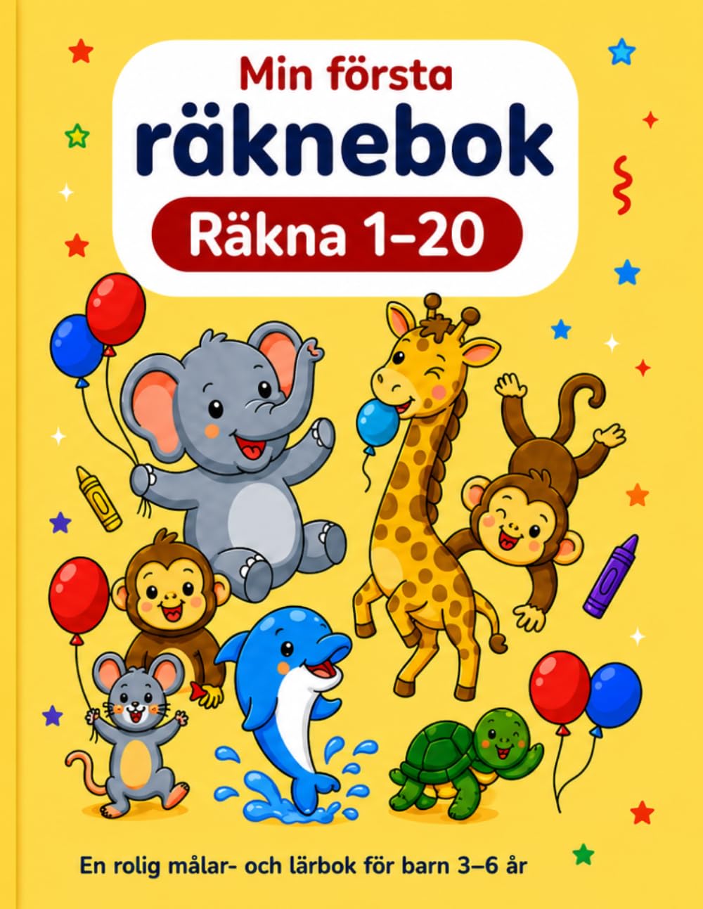 Min första räknebok: Räkna 1–20