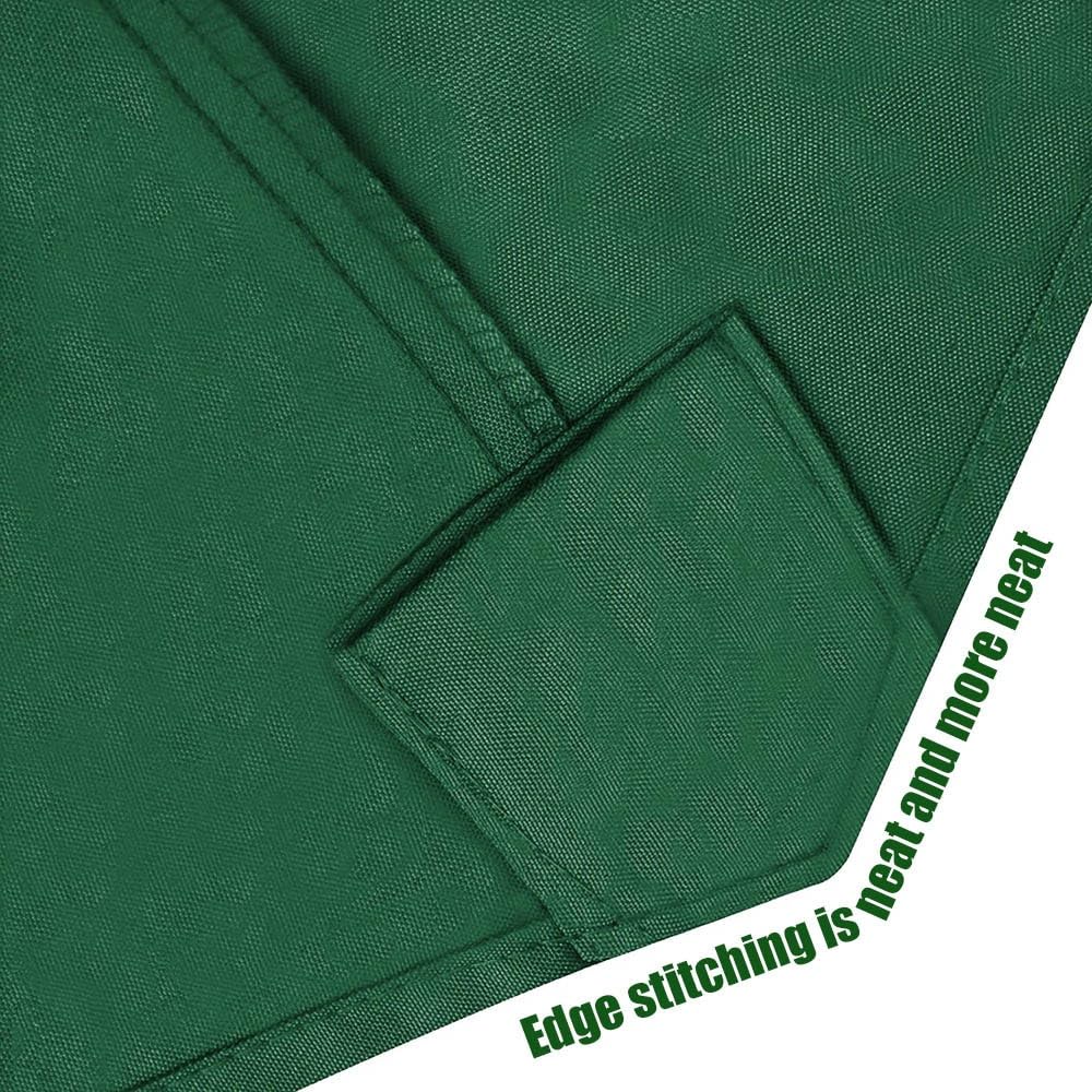 Toldo de repuesto para sombrilla de patio de 250 cm, cubierta de sombra de jardín de 8 varillas en verde/caqui/borgoña/beige (caqui, 3 x 10 x 10 pies) – Tela para sombrilla para exteriores