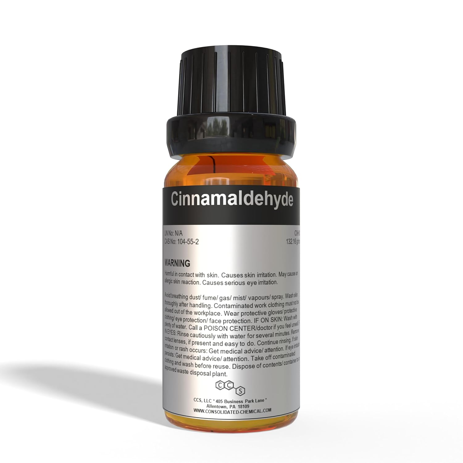 Cinnamaldehyde High Purity Aroma Compound (500mL (16 Fl Oz))