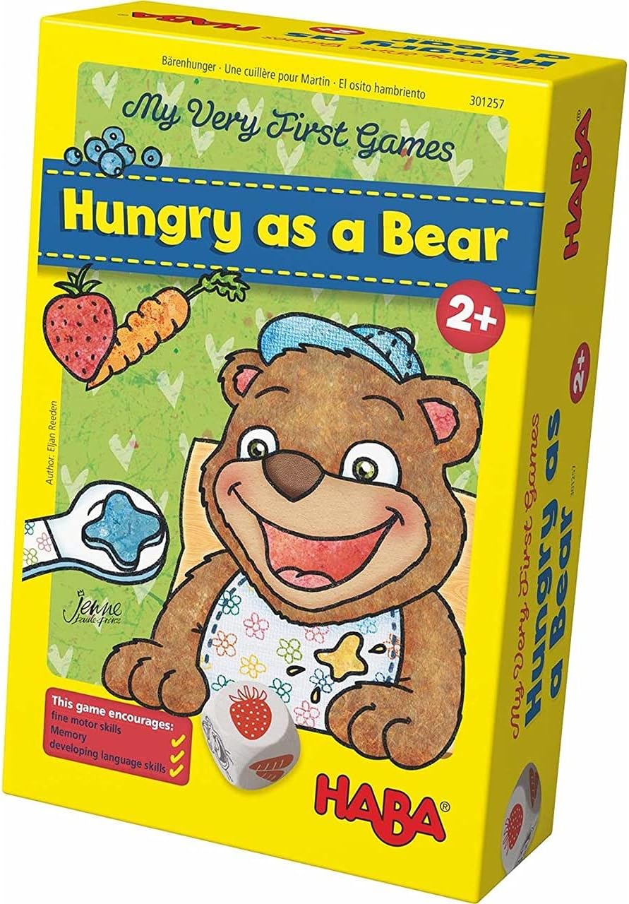 HABA My Very First Games – Hungry as a Bear – A Memory & Dexterity Game for Ages 2 and Up