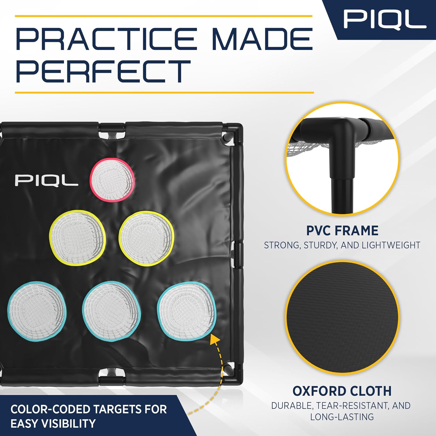 Pro Pickleball Target Net - Pickle Ball Training Aid and Social Games Pickle Ball Practice Equipment, Target System, Dink Pad Practice, Drive and Drop Shot Trainer, Pickleball Gift