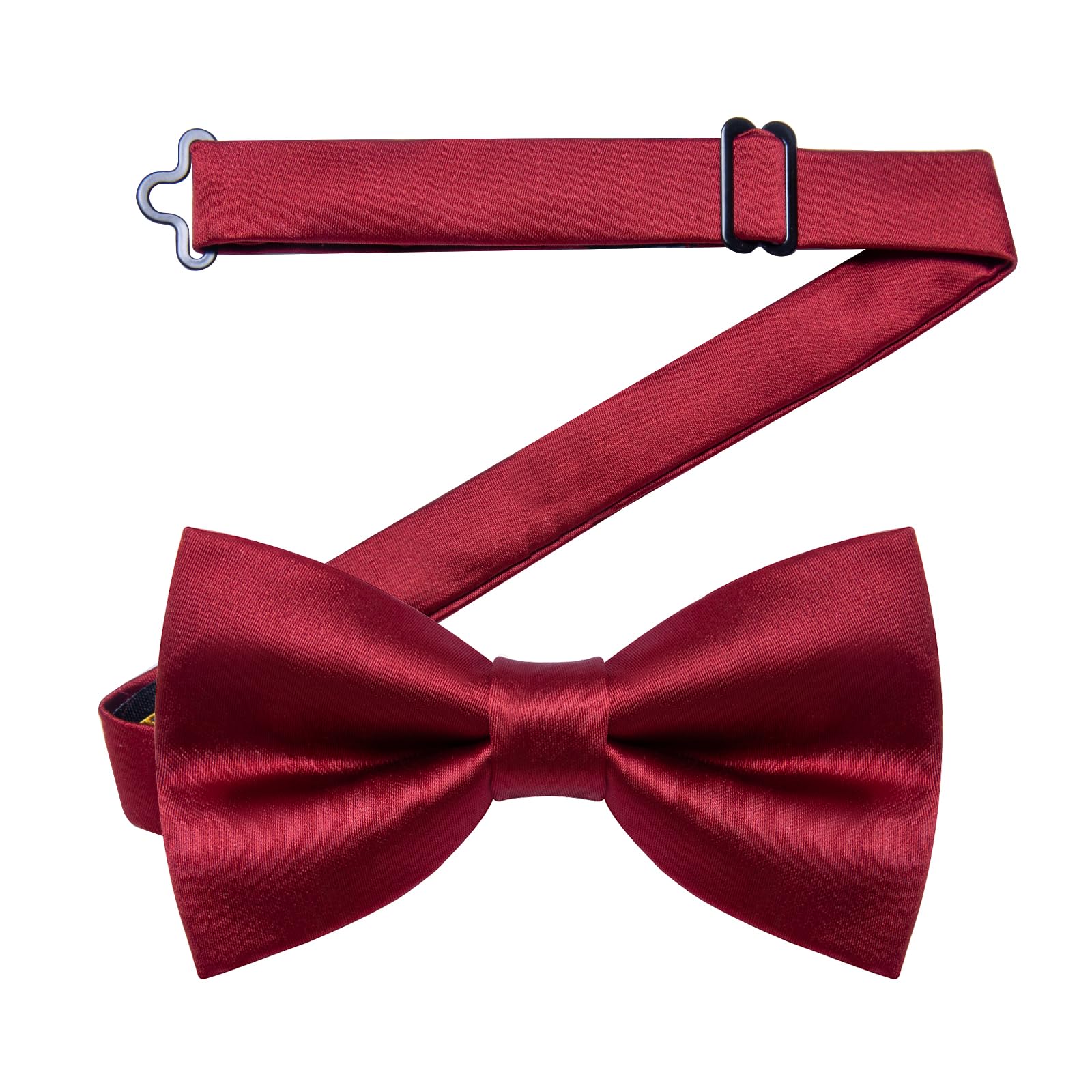 YourTies Bow Ties for Men Pre-Tied Adjustable Bow Tie Coloful Satin Bowtie