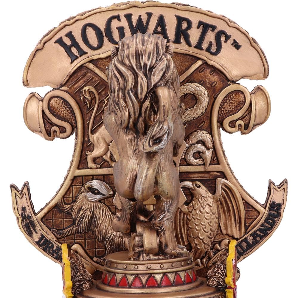 Nemesis Now Fermalibri con Licenza Ufficiale Harry Potter Grifondoro, 20 cm, Oro