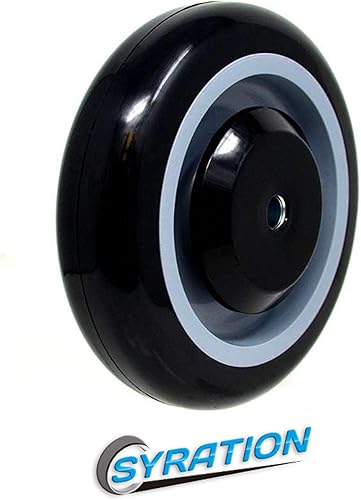Miniatura 3 de SYRATION - Paquete de 20 ruedas de poliuretano escalonadas y completas de 5 pulgadas con rodamiento de bolas doble, capacidad total de 5000 libras