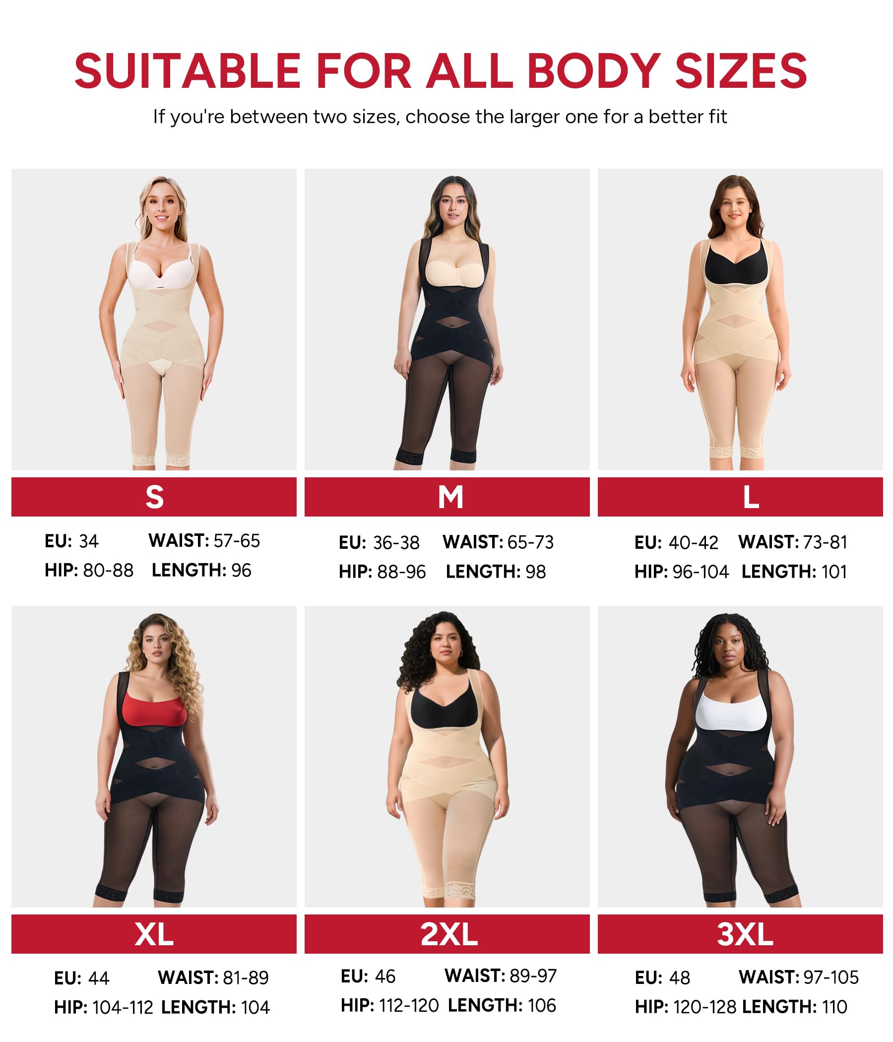 Nebility Body Gainant Femme Ventre Plat Gaine Amincissante Invisible Body Sculptant Femme Abdominoplastie Post Operatoire Combinaison Gainante Sans Couture Fajas Colombianas Shapewear