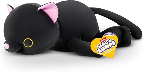 Hug-A-Lumps Kitty(Cleo) Weighted Plush 3.3 Lbs, Cuddly, Squishy, Comfort Plush, Anti-Stress by ZURU
