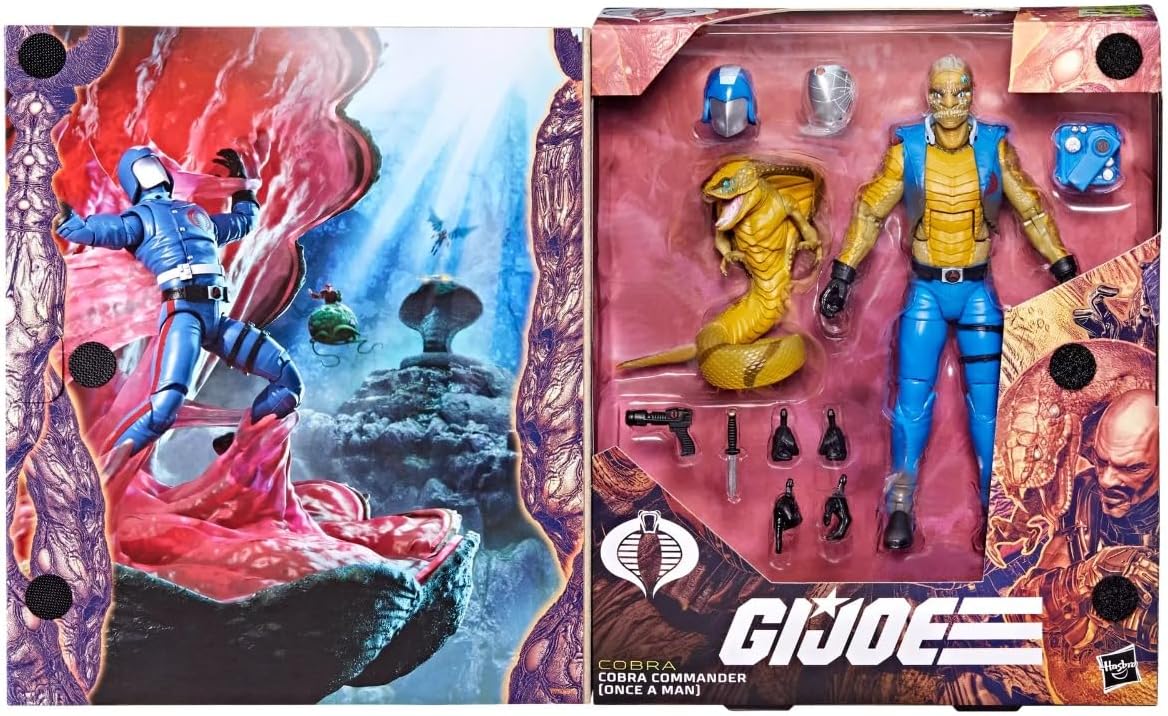 G.I. Joe Classified Series Cobra Commander (Once A Man) SDCC 2024 Exclusive