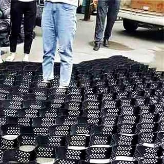 Extra Large Walkway Pavers, Gravel Grid Driveway Heavy Duty Cellular Confinement System, Honeycomb Polyethylene Erosion Control (Color : WxH, Size : 3x9 m/10x30 ft)