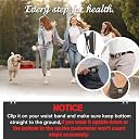 Pingko Multi-function Portable Outdoor Sport Pedometer Step/distance/calories/ Counter - Black gallery image
