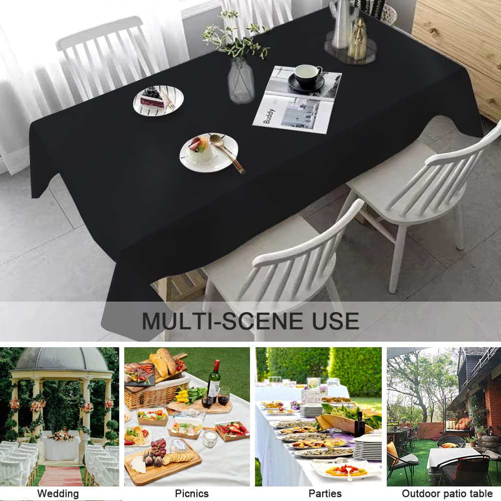 Nappe De Table En Cuir Synthétique Facile à Nettoyer, Imperméable