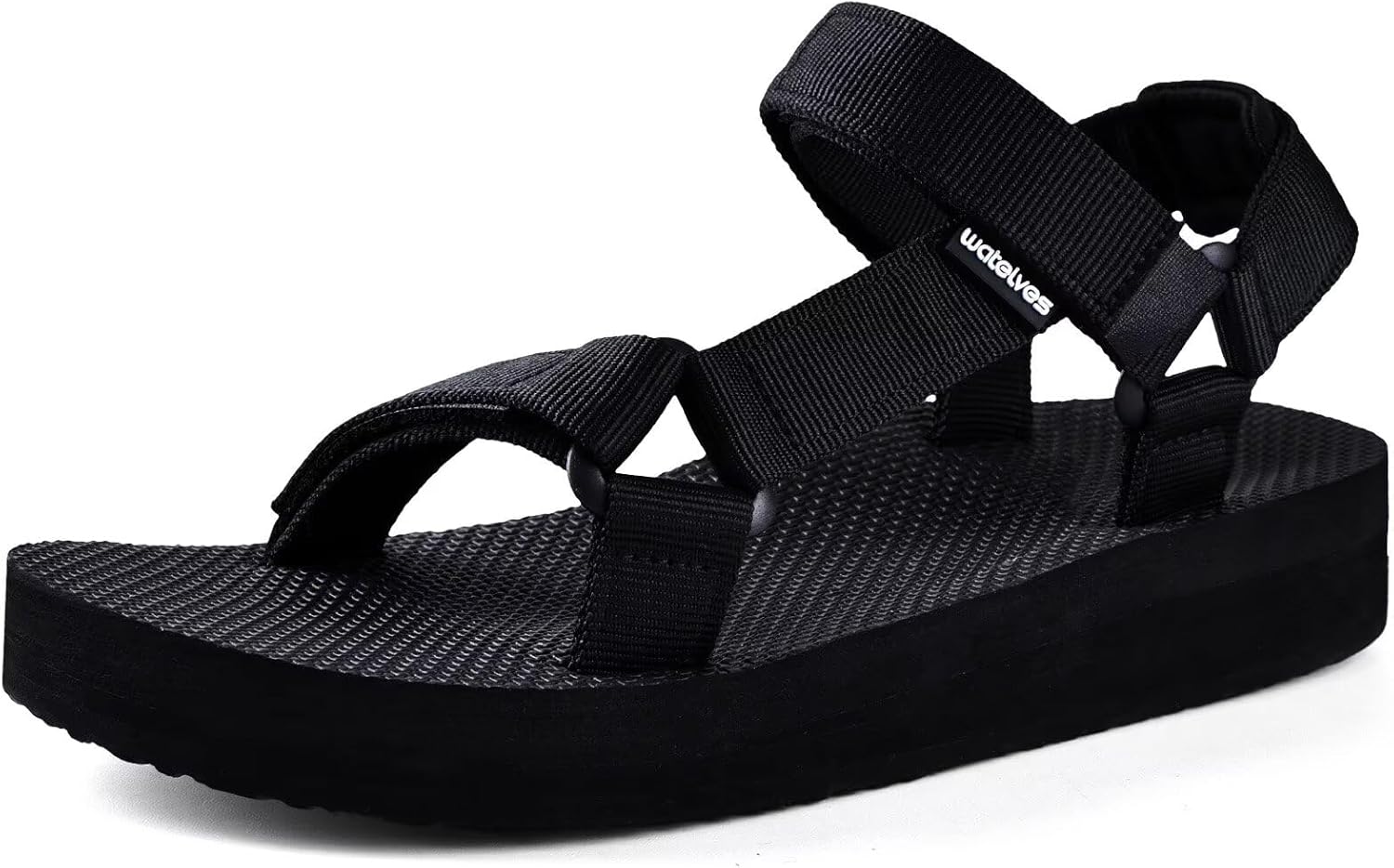 WateLves Womens-Sport-Sandals Hiking Sandals with-Arch-Support Webbing-Outdoor-Beach-Water-Sandals for Travel-Walking-Trekking-Camping