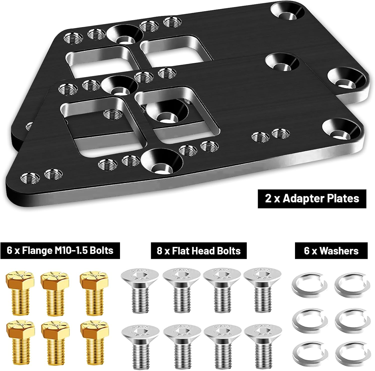 for LS Swap Motor Mounts Adapter Plates - for SBC Vehicle to LS Engine Adjustable Universal LS Conversion Swap Bracket Small Block for LS1 LS3 LS2 LQ4 LQ9 LS6 L92 L99 L33 LR4