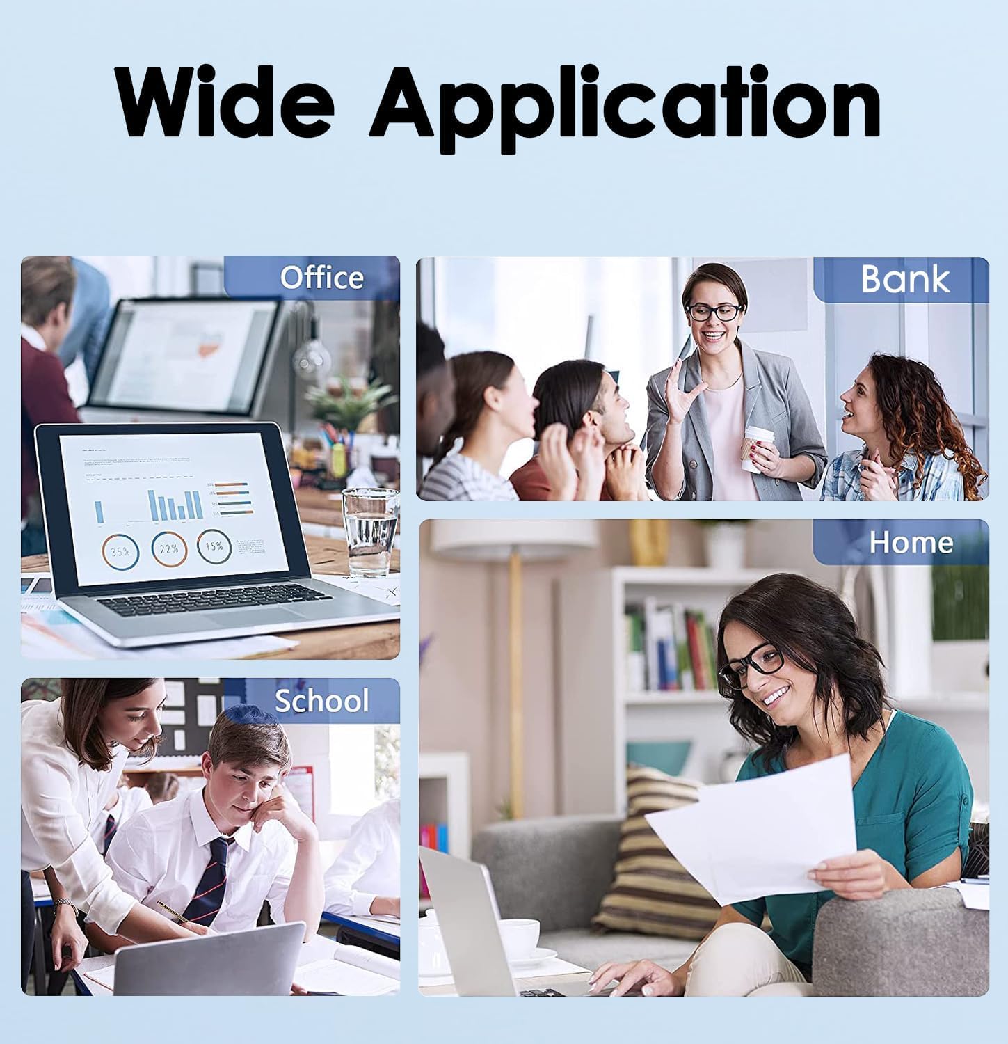 822XL Replacement for 822XL Ink Cartridges Combo Pack 822XL T822XL Ink for Workforce Pro WF-3820 WF-4830 WF-4820 WF-4830 WF-4833 WF-4834 Printer (4Pack)