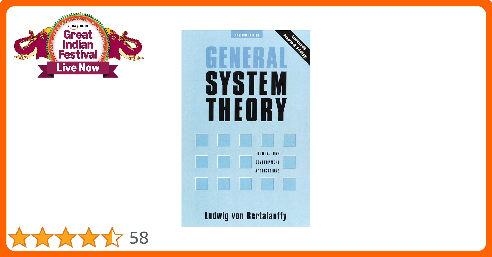 Buy General System Theory Book Online at Low Prices in India