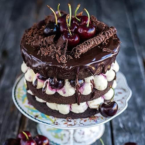 Miniatura 5 de Juego de 8 moldes para pasteles de 4 pulgadas, moldes redondos de aluminio anodizado con 100 latas de papel pergamino para hornear pasteles de