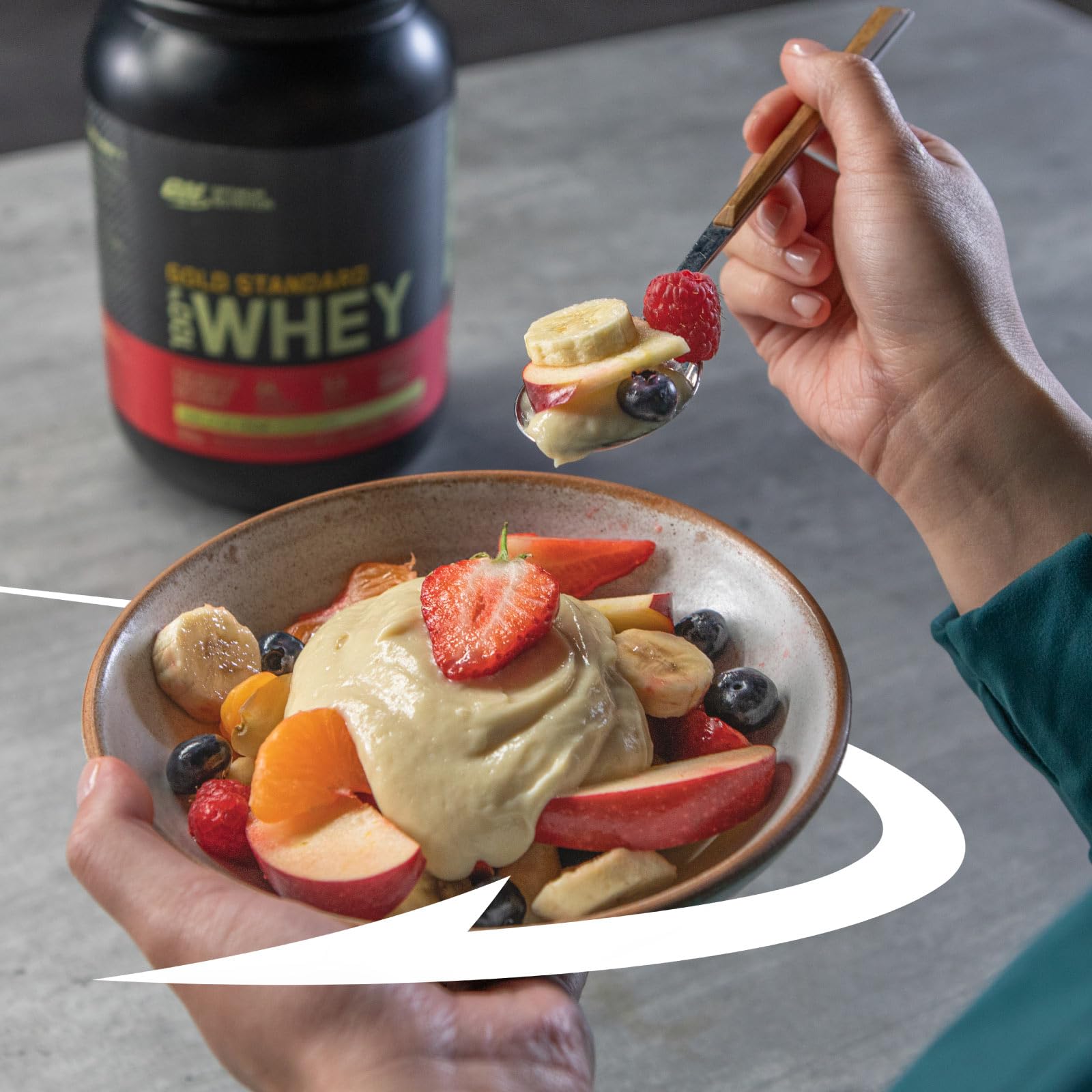 Optimum Nutrition Gold Standard 100% Whey Proteine in Polvere con Aminoacidi Banana 780g 26 Porzioni + Shaker
