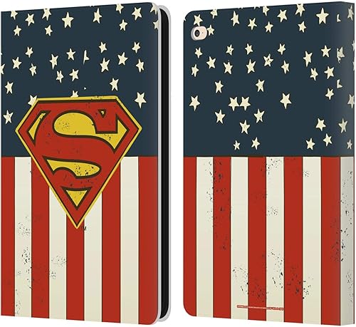 Miniatura 58 de Head Case Designs Funda de piel con licencia oficial de Superman DC Comics Classic Logos compatible con Apple iPad 9.7 2017 / iPad 9.7 2018
