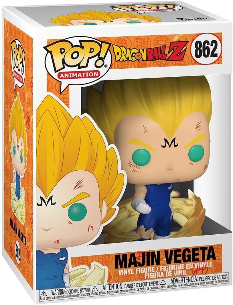 Pop! Animation: Dragonball Z - Majin Vegeta - Collectable Vinyl Figure - Gift Idea - Official Merchandise - for Kids & Adults - Anime Fans - Model Figure for Collectors and Display