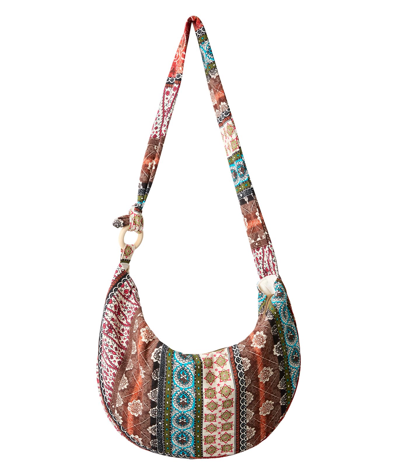 Joe Browns Women's Boho Patchwork Crossbody Bag, Regular, Multi, UK One Size