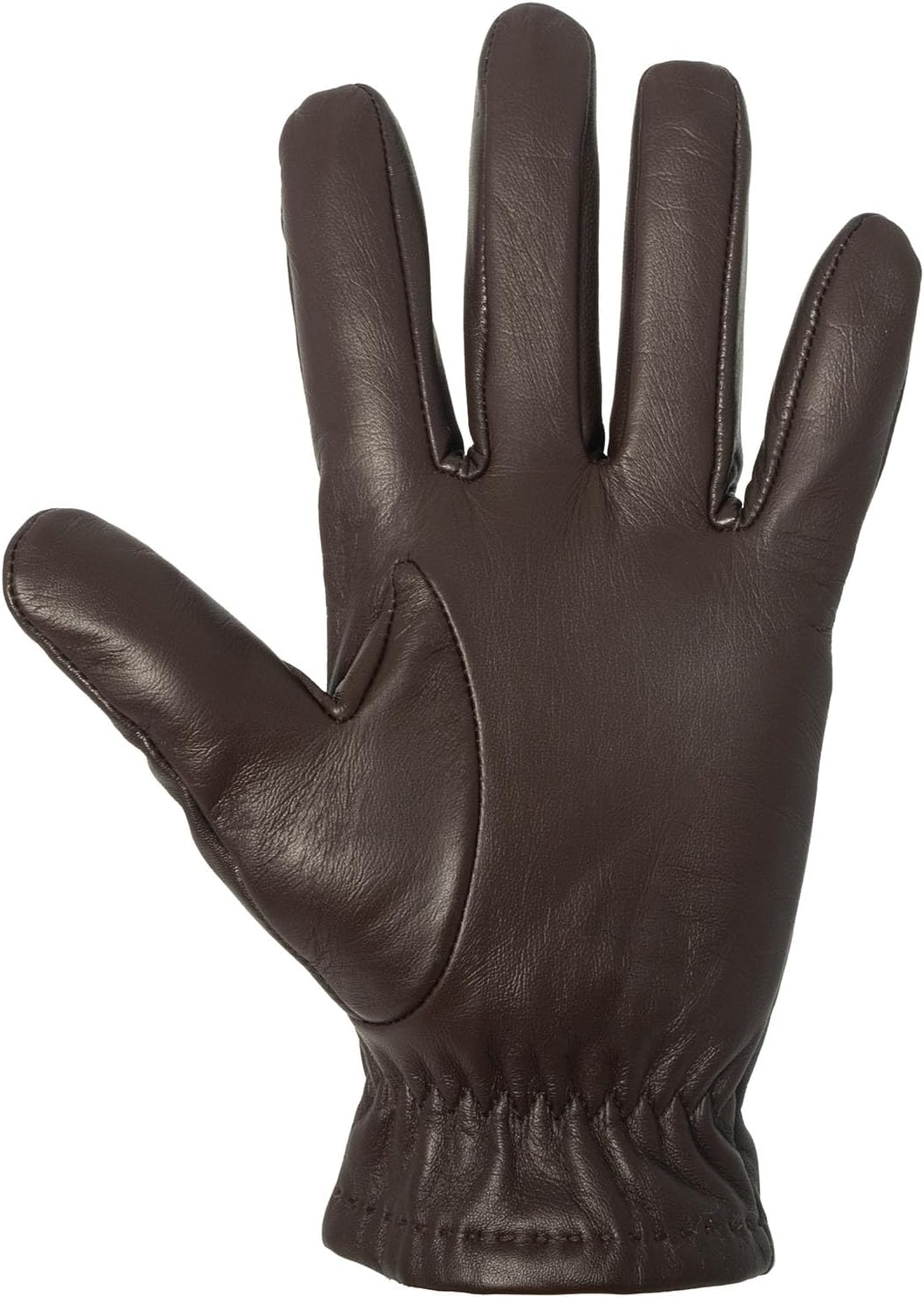 Chairman Ultra-Thin Cashmere Lined Touchscreen Leather Gloves Gift-Boxed - Image 8