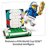 LEGO Editions FIFA World Cup Official Trophy Building Set - Kit for Display in Bedroom, Home Office, Book Shelf - Soccer Fans Collectible - W/World Cup 2026 Minifigure - Gift for Father's Day - 43020
