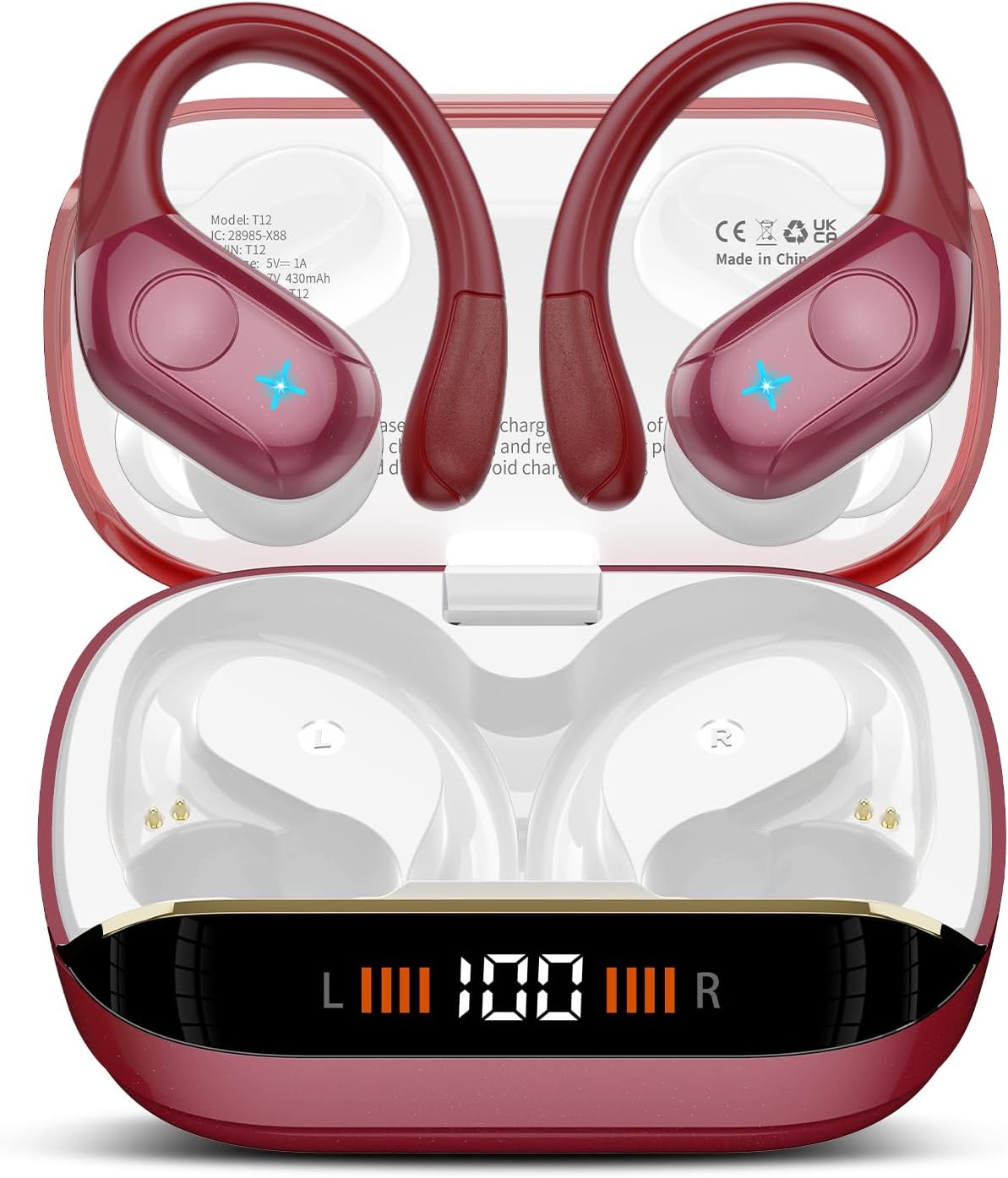 Wireless Earbuds Bluetooth Headphones Sports, Togo Ubuy