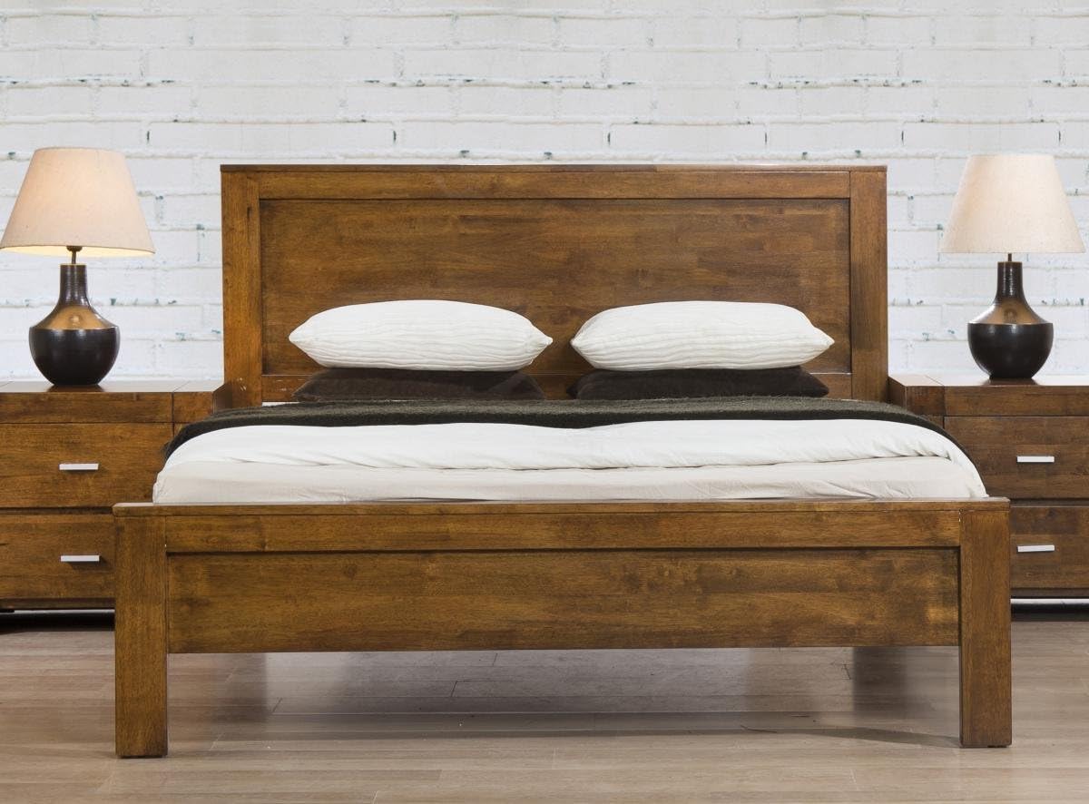 Julian Bowen Amsterdam High Foot End Bed, Oak, King Amazon.co.uk