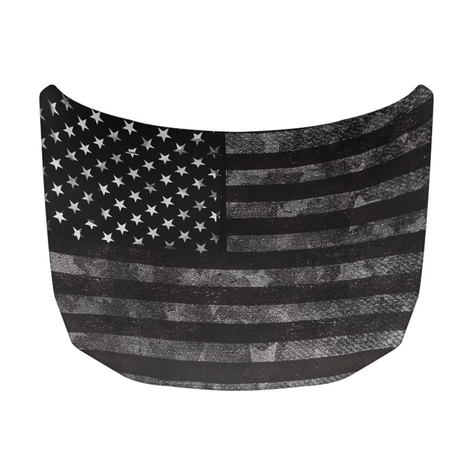 Car Hood Cover American Flag Design Car Hood Protector Waterproof Universal Automotive Exterior Accessories Patriotic Decorations for Compact Vehicles Sedans Trucks SUVs Pickup (59×39 Inch)