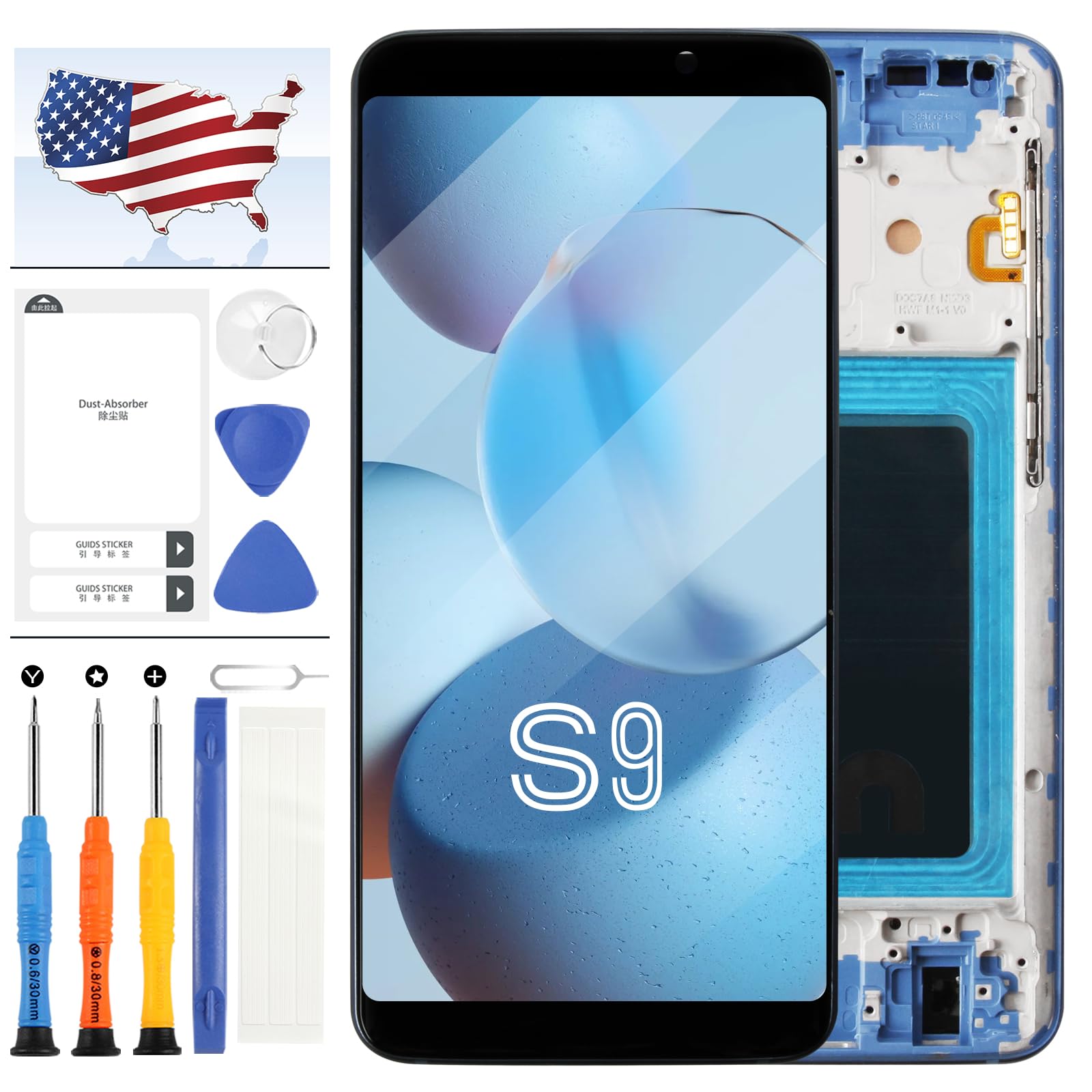 Amazon.com: TFT for Samsung Galaxy S9 Screen Replacement for