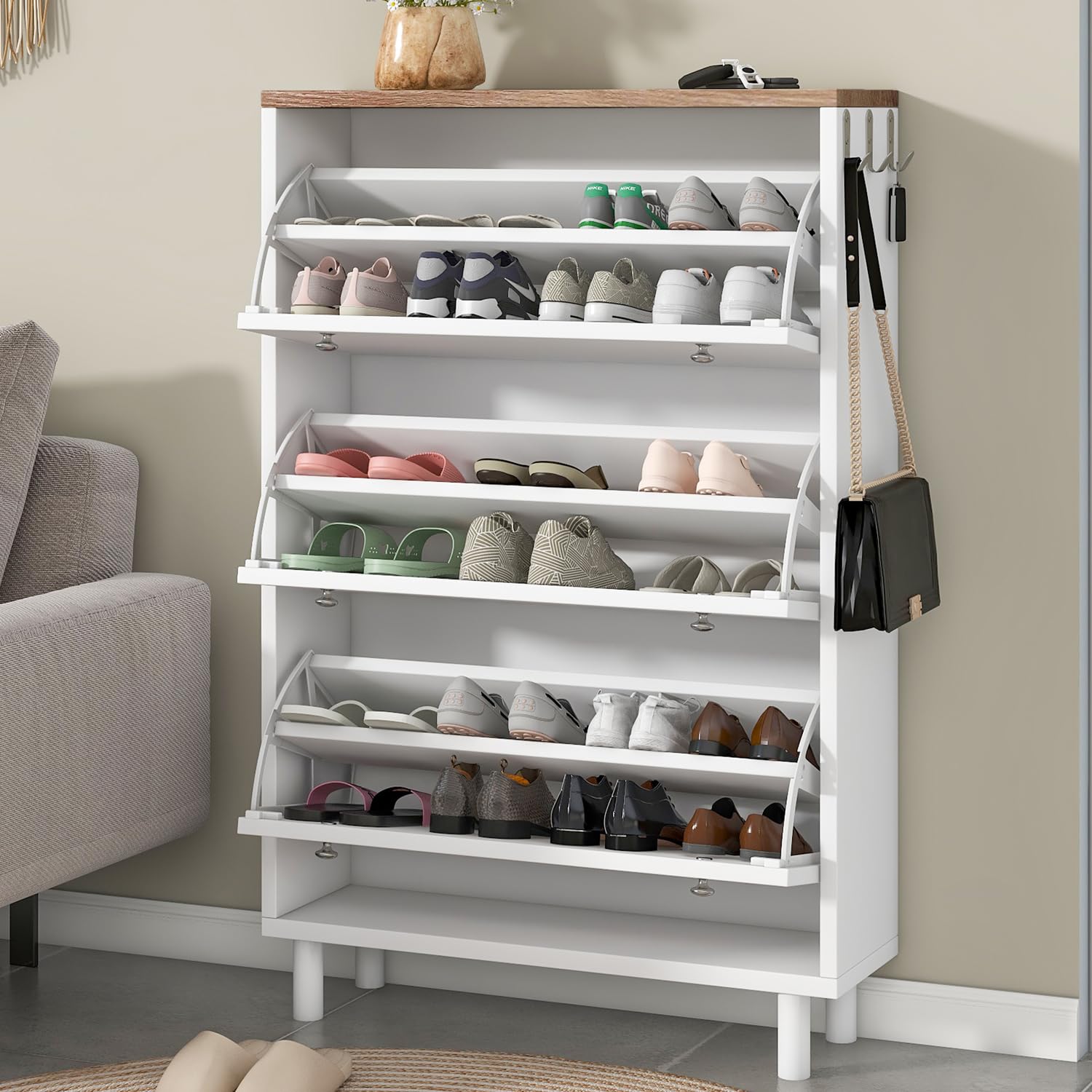 LostCat Free Standing Shoe Rack