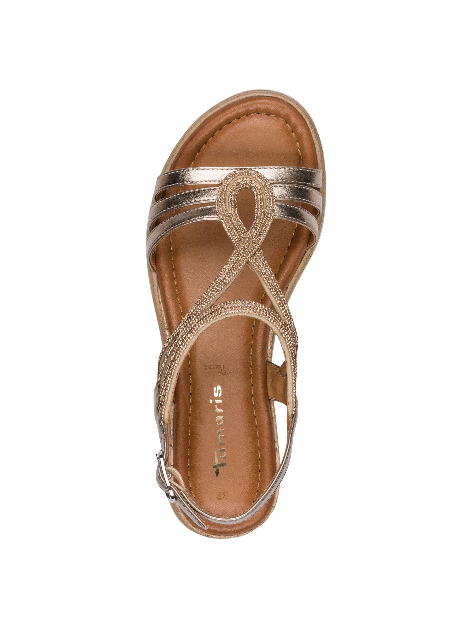 Tamaris Kobiety Tamaris Damen 1-28714-46Sandał na koturnie