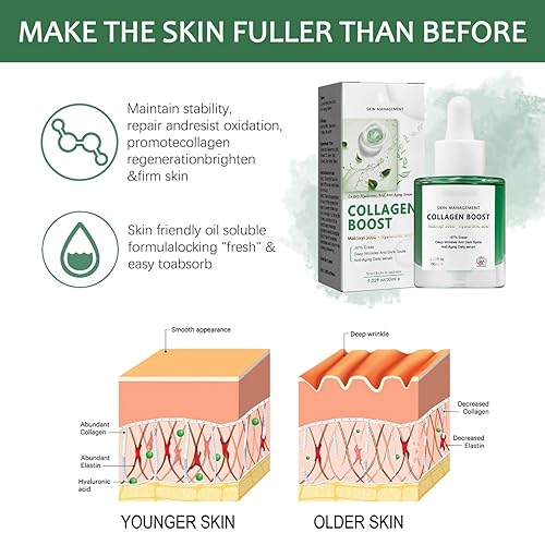 Miniatura 4 de Rosarden Suero de ácido hialurónico para cara, juego de suero de ácido hialurónico, suero antienvejecimiento 100% puro para reducir líneas finas y