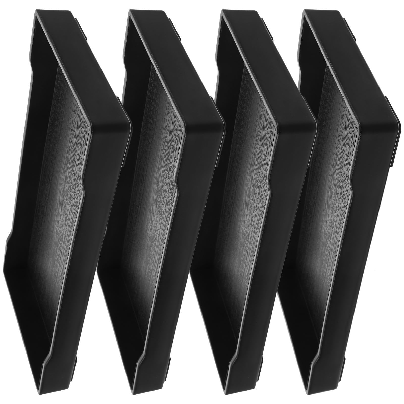 Organizador de baño rectangular ideal para el orden de artículos de tocador en hoteles y uso diario