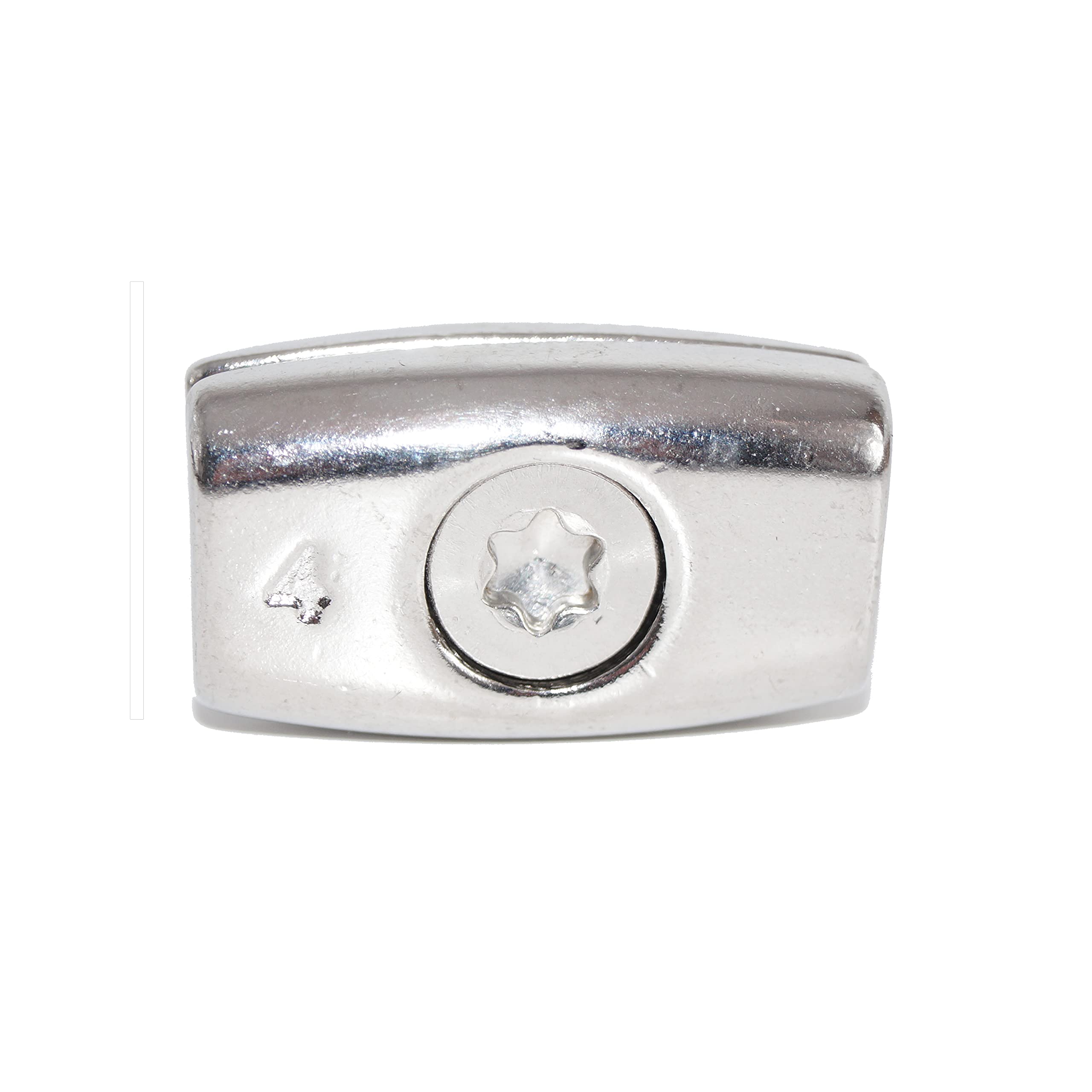 10 Stück M3 Seilklemmen Edelstahl - Simplex Klemmen Für 3mm Drahtseile