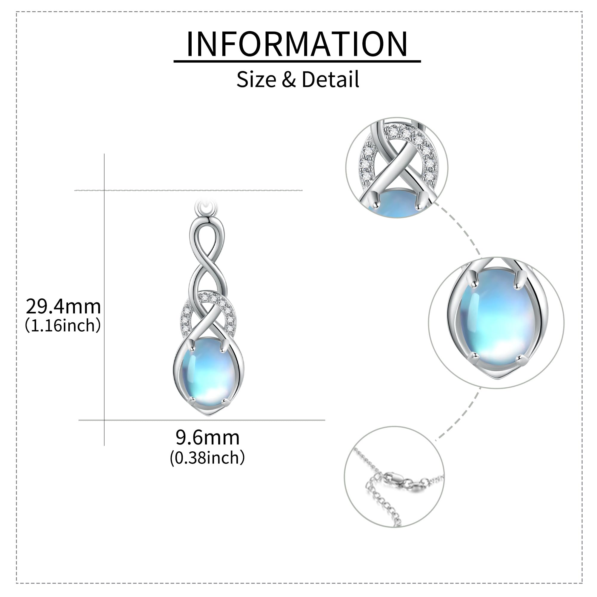 Keltischer Knoten Kette 925 Sterling Silber Keltischer Knoten Kreuz / Triquetra / Claddagh Anhänger Halskette Irischer Keltischer Schmuck Ewigkeit Liebe Geburtstags Geschenke für Damen Mädchen Mutter