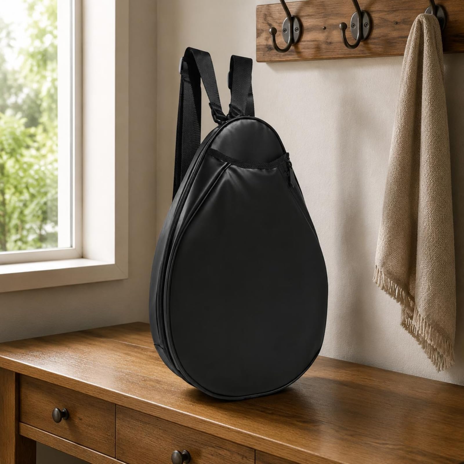 Mochila de Raqueta Impermeable Equipo Deportivo Portátil Deportes para Viajes, Entrenamiento
