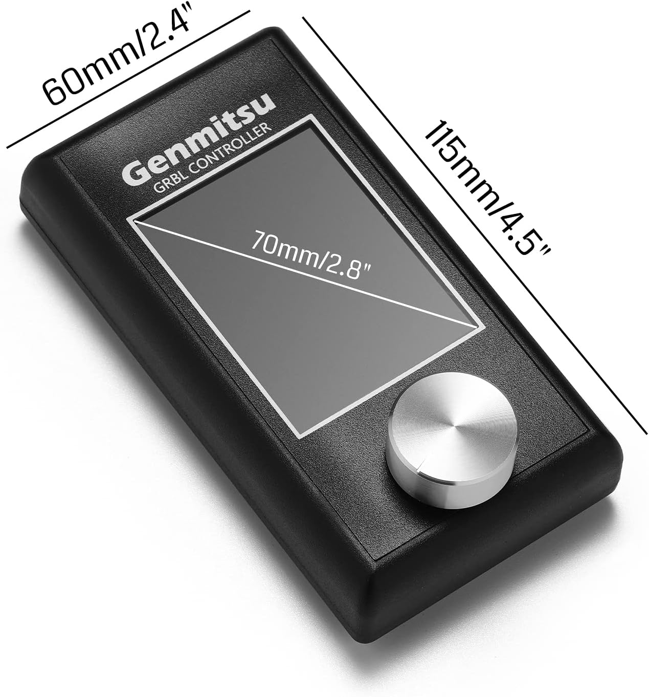 Dimensions of the Genmitsu GRBL Offline Controller